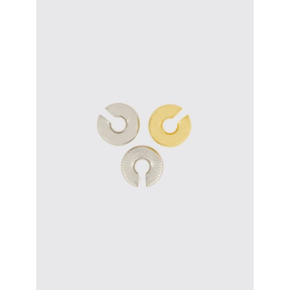 Rabanne Women Rabanne Set Of Three Brass Ear Cuffs